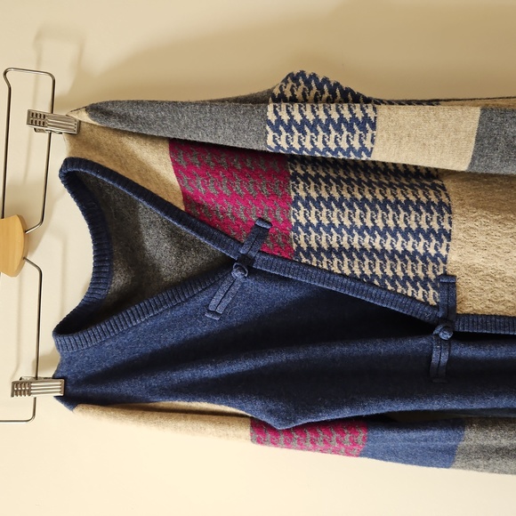 Boho Knitted Patchwork Cardigan - Picture 3 of 12